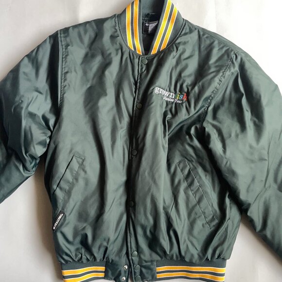 Grownish - Junior Year Green Crew Jacket Bomber - Size M - Picture 1 of 6